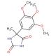 5-methyl-5-(3,4,5-trimethoxyphenyl)imidazolidine-2,4-dione - chemical structure image