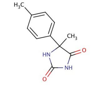 5-methyl-5-(4-methylphenyl)imidazolidine-2,4-dione (CAS 23186-96-1) - chemical structure image