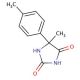 5-methyl-5-(4-methylphenyl)imidazolidine-2,4-dione (CAS 23186-96-1) - chemical structure image