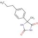 5-methyl-5-(4-propylphenyl)imidazolidine-2,4-dione - chemical structure image