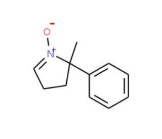 5-Methyl-5-phenyl-1-pyrroline N-Oxide (CAS 179807-10-4) - chemical structure image