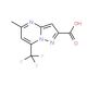 5-Methyl-7-trifluoromethylpyrazolo[1,5-a]-pyrimidine-2-carboxylic acid (CAS 331647-99-5) - chemical structure image