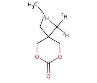 5-Methyl-d3-5-propyl-2-dioxanone (CAS 1184973-36-1) - chemical structure image