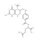 5-(Methyl-d3)tetrahydrofolic Acid (Mixture of Diastereomers) (CAS 1356019-97-0) - chemical structure image