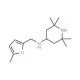(5-Methyl-furan-2-ylmethyl)-(2,2,6,6-tetramethyl-piperidin-4-yl)-amine - chemical structure image