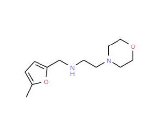 (5-Methyl-furan-2-ylmethyl)-(2-morpholin-4-yl-ethyl)-amine - chemical structure image