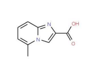 5-Methyl-imidazo[1,2-a]pyridine-2-carboxylic acid (CAS 88751-06-8) - chemical structure image