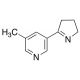 5-Methyl Myosmine (CAS 102780-52-9) - chemical structure image