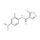 5-methyl-N-(2-methyl-4-nitrophenyl)isoxazole-4-carboxamide - chemical structure image