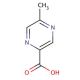 5-Methyl-pyrazine-2-carboxylic Acid (CAS 5521-55-1) - chemical structure image
