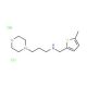 (5-Methyl-thiophen-2-ylmethyl)-(3-morpholin-4-yl-propyl)-amine dihydrochloride - chemical structure image