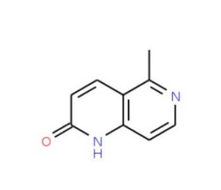 5-Methyl[1,6]naphthyridin-2(1H)-one (CAS 88296-61-1) - chemical structure image