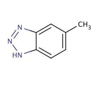 5-Methylbenzotriazole (CAS 136-85-6) - chemical structure image