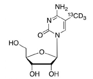 5-Methylcytidine-13CD3 - chemical structure image