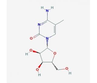 5-Methylcytidine (CAS 2140-61-6) - chemical structure image