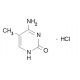 5-Methylcytosine HCl 的分子结构, CAS编号: 58366-64-6 5-Methylcytosine HCl (CAS 58366-64-6) - chemical structure image