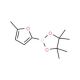 5-Methylfuran-2-boronic acid pinacol ester (CAS 338998-93-9) - chemical structure image