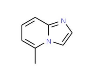 5-Methylimidazo[1,2-a]pyridine (CAS 933-69-7) - chemical structure image