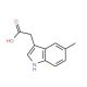 5-Methylindole-3-acetic acid (CAS 1912-47-6) - chemical structure image