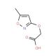 [(5-methylisoxazol-3-yl)oxy]acetic acid - chemical structure image