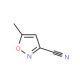 5-Methylisoxazole-3-carbonitrile (CAS 57351-99-2) - chemical structure image