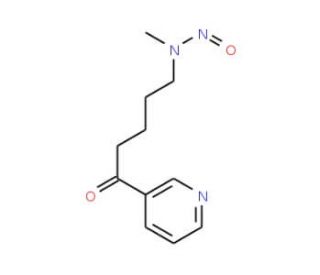 [5-(Methylnitrosamino)-1-(3-pyridyl)-1-pentanone (CAS 424788-94-3) - chemical structure image