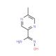 5-Methylpyrazine-2-amidoxime - chemical structure image