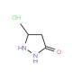 5-methylpyrazolidin-3-one hydrochloride - chemical structure image