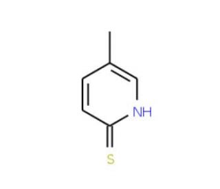 5-methylpyridine-2-thiol (CAS 18368-58-6) - chemical structure image