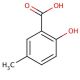 5-Methylsalicylic acid (CAS 89-56-5) - chemical structure image