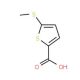 5-(Methylsulphanyl)thiophene-2-carboxylic acid (CAS 20873-58-9) - chemical structure image