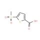 5-(Methylsulphonyl)thiophene-2-carboxylic acid (CAS 60166-86-1) - chemical structure image