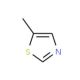 5-Methylthiazole (CAS 3581-89-3) - chemical structure image