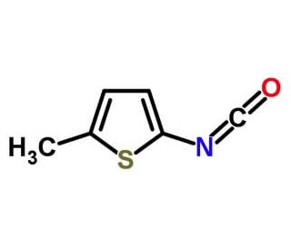 5-Methylthien-2-yl isocyanate (CAS 76536-99-7) - chemical structure image