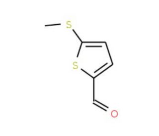 5-(Methylthio)thiophene-2-carboxaldehyde (CAS 24445-35-0) - chemical structure image