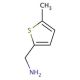 (5-methylthiophen-2-yl)methanamine (CAS 104163-34-0) - chemical structure image