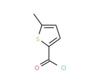5-Methylthiophene-2-carbonyl chloride (CAS 31555-59-6) - chemical structure image