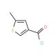 5-methylthiophene-3-carbonyl chloride - chemical structure image