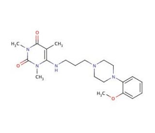 5-methylurapidil - chemical structure image