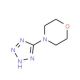 5-(Morpholin-4-yl)-2H-tetrazole - chemical structure image
