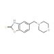 5-(Morpholin-4-ylmethyl)-1,3-benzoxazole-2-thiol - chemical structure image