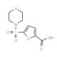 5-(morpholin-4-ylsulfonyl)-2-furoic acid - chemical structure image
