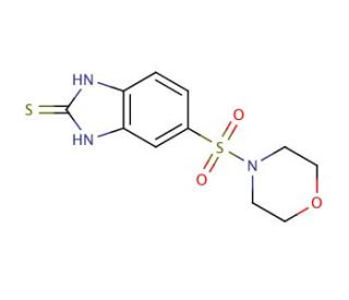 5-(Morpholine-4-sulfonyl)-1H-benzoimidazole-2-thiol - chemical structure image
