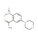 5-Morpholino-2-nitrobenzenecarboxamide - chemical structure image