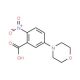 5-Morpholino-2-nitrobenzenecarboxylic acid (CAS 153437-51-5) - chemical structure image