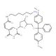 5-[N-(6-Aminoethyl)-3-E-acrylamido]-2′-deoxy-5′-O-DMT-uridine (CAS 252337-60-3) - chemical structure image