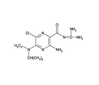 5-(N-Ethyl-N-isopropyl)-Amiloride (CAS 1154-25-2) - chemical structure image