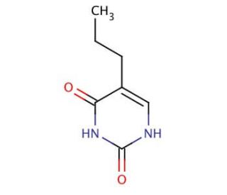 5-N-Propyluracil (CAS 19030-75-2) - chemical structure image