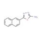 5-(naphthalen-2-yl)-1,3,4-oxadiazol-2-amine - chemical structure image