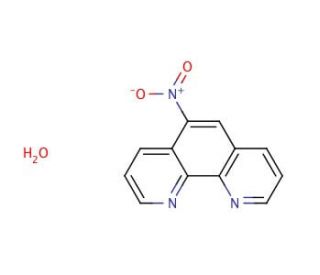 5-Nitro-1,10-phenanthroline (CAS 4199-88-6) - chemical structure image